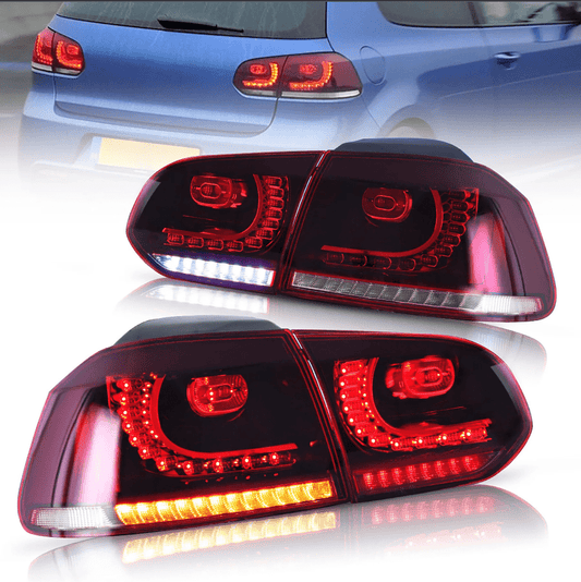 VW Golf MK6 Custom LED Taillights - Midnight Performance