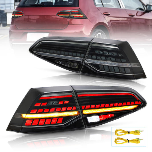 VW Golf MK7 Custom LED Taillights - Midnight Performance